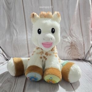 Sophie La Girafe Giraffe Plush Stuffed Toy Touch And Play Musical 10 Inch